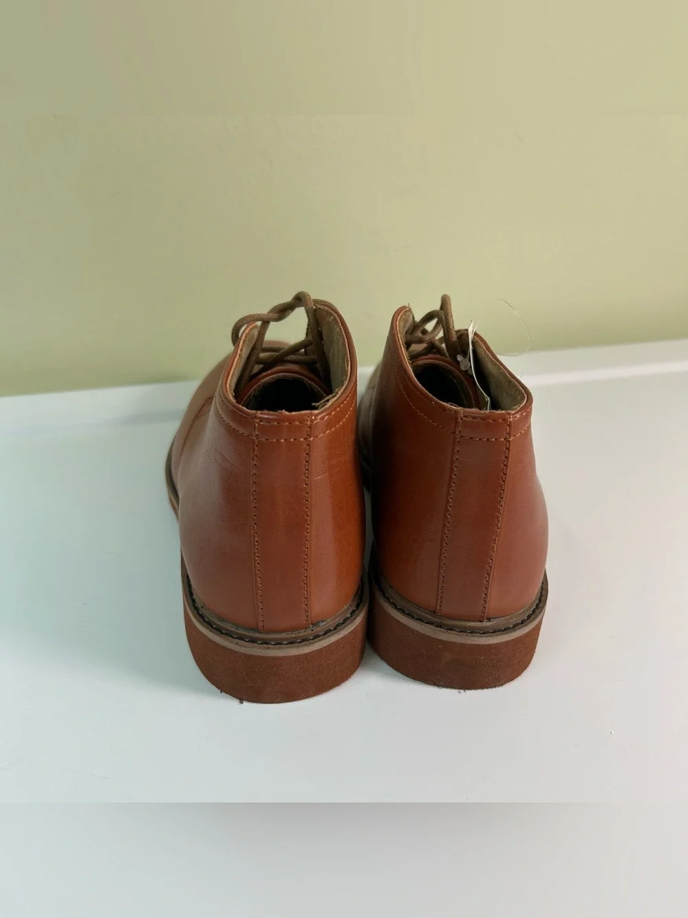 Deer Stags Boys Ballard Chukka Dress Boots Boys Size 2M Brown Ankle NEW Lace Up